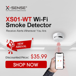 XS01-WT WiFi Smoke Detector
