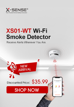 XS01-WT WiFi Smoke Detector