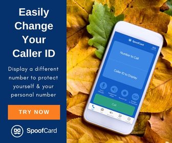 Easily change your caller ID - SpoofCard