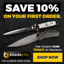Save 10% on your first order at Blade-City.com.