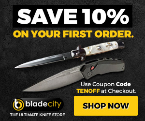Save 10% on your first order at Blade-City.com.