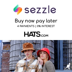 Buy now & pay later with Sezzle on Hats.com.