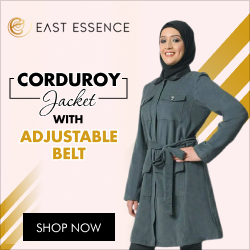 Corduroy Jacket with Adjustable Belt