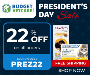 Presidents' Day Sale starts NOW! 22% OFF Pet Supplies, Use Code: PREZ22 for FREE shipping