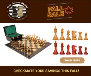Thr chess store Fall Sale