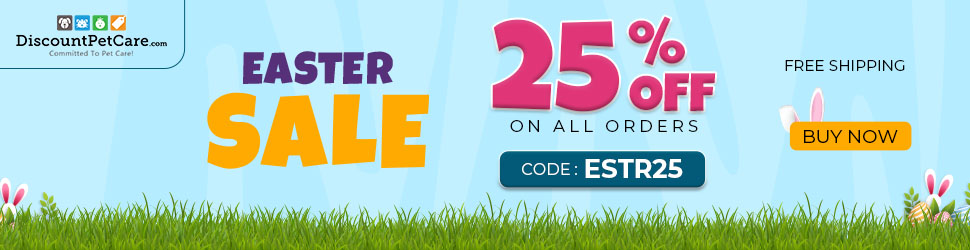 DiscountPetCare Easter Sale Code (ESTR25)