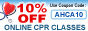 Save 10% on CPR Certifications!