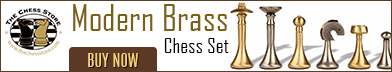 Morden Brass Chess Set