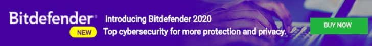 Introducing Bitdefender 2020. Top Cybersecurity for more protection and privacy. Get it now! (image)