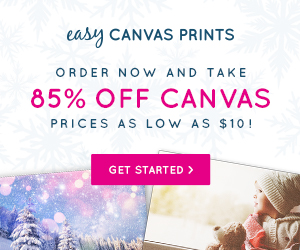 85% off all Canvas Prints!