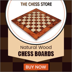Natural Wood Chess Boards