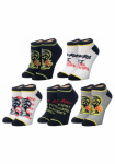 5 Pack Adult Cobra Kai Ankle Socks