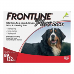 Frontline Plus XLarge Dogs over 89 lbs (Red) 3 Doses