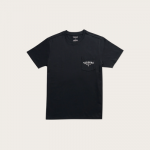 Tecovas Men's Fine Makers Pocket T-Shirt, Black/Bone, Supima Cotton, 2XL
